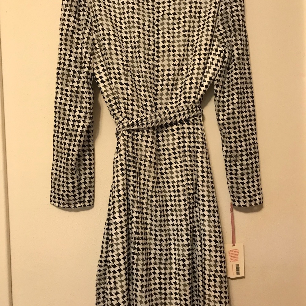 Black and White Checked Dress